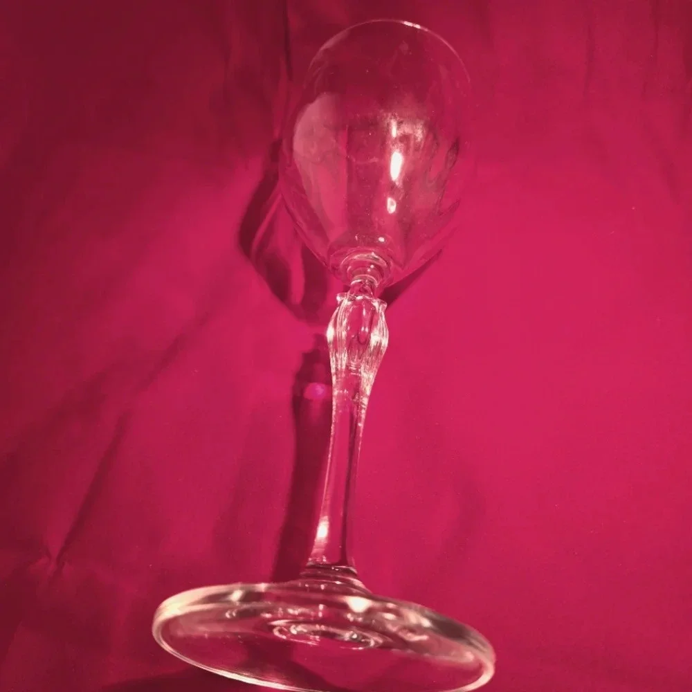 Mikasa Spring Petal Crystal Wine Hock Glass Optic Panel - replacement piece